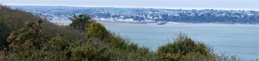 Vue de la pointe de Pordic